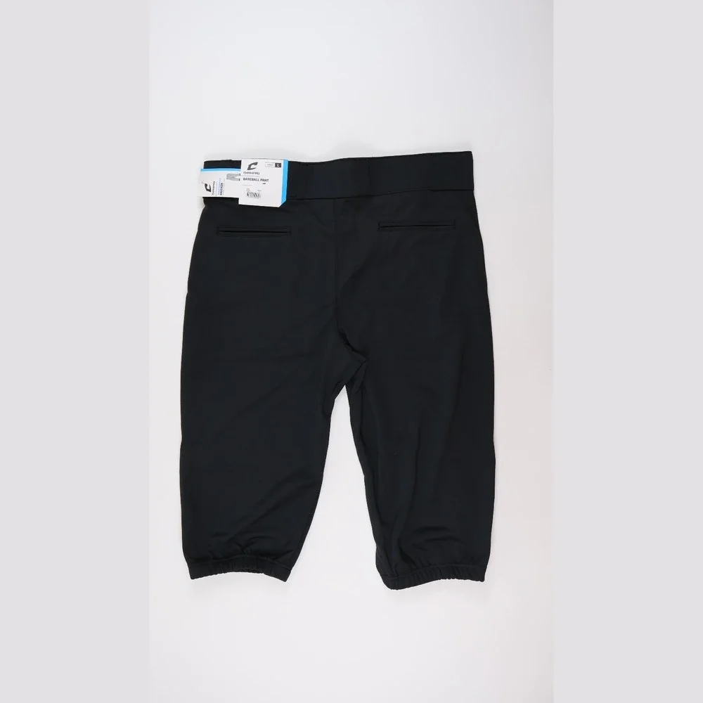 Champro Baseball Pants Triple Crown 2.0 Knicker Black Solid Large NWT